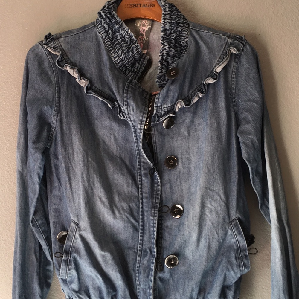 Rusty denim jacket